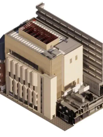 Scaffolding package secured on major London Hospital